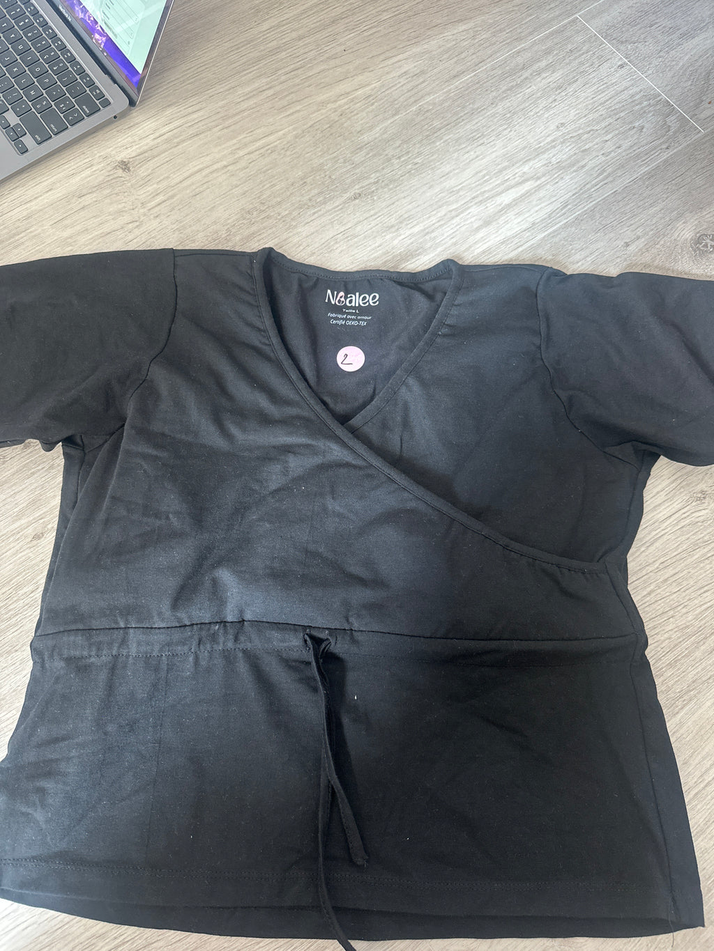 T-SHIRT NOIR TAILLE L - 2