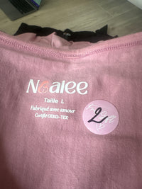 T-SHIRT ROSE TAILLE L - 2