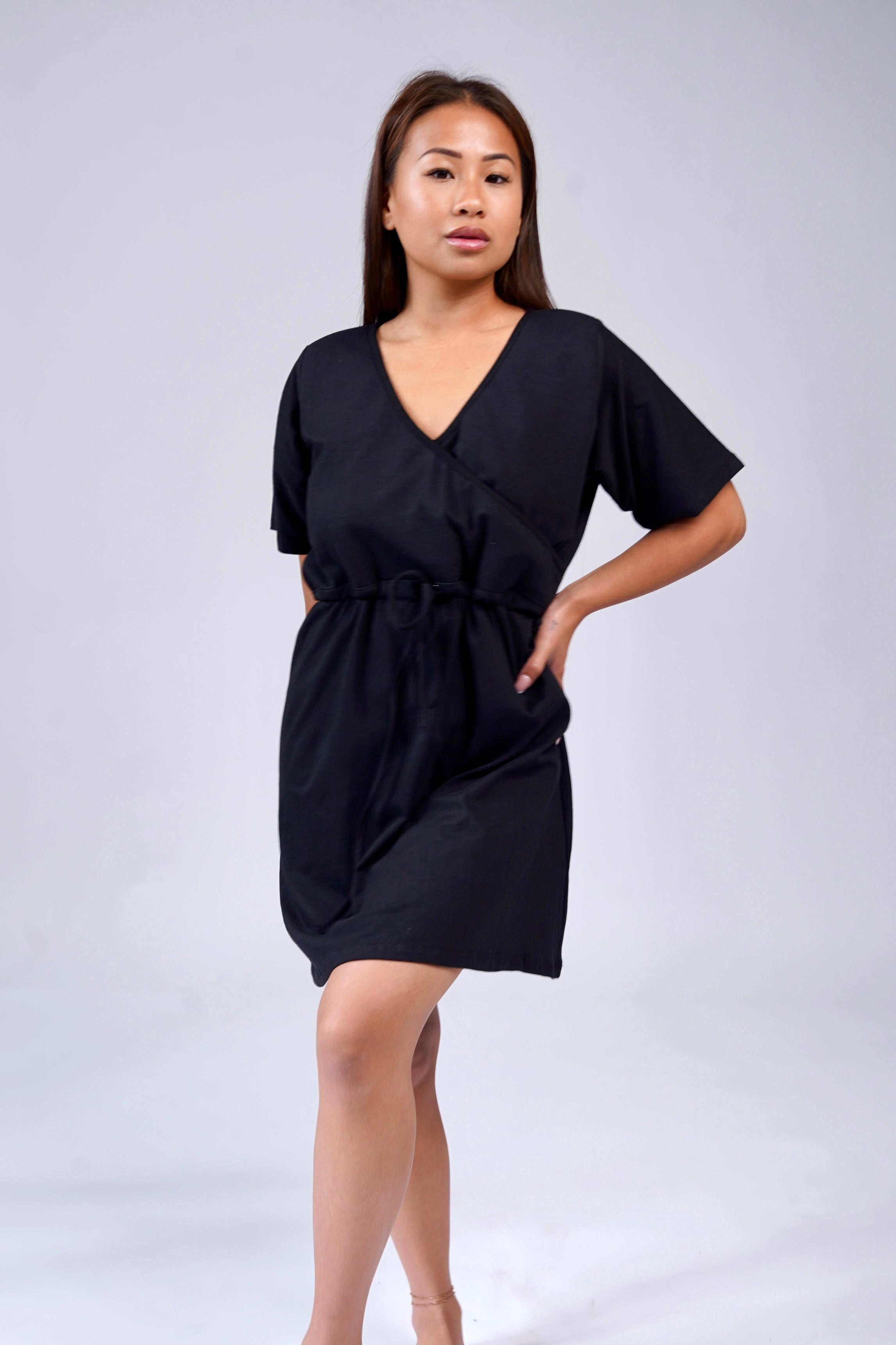 NEW ÉDITION LIMITÉE : Robe d’allaitement absorbante et anti-fuite Noalee - Noir
