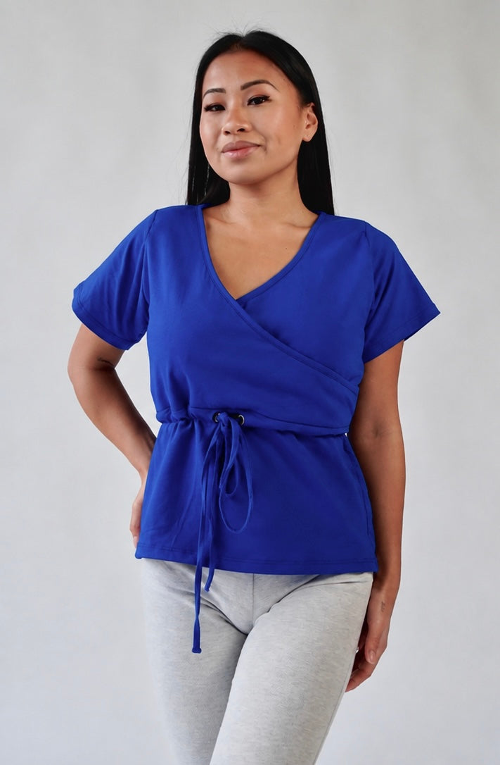 EXCLU : T-SHIRT BLEU ROI TAILLE L