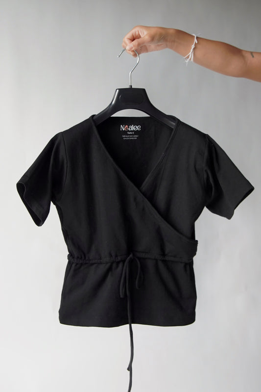 T-shirt d'allaitement absorbant et anti-fuite Noalee - Noir