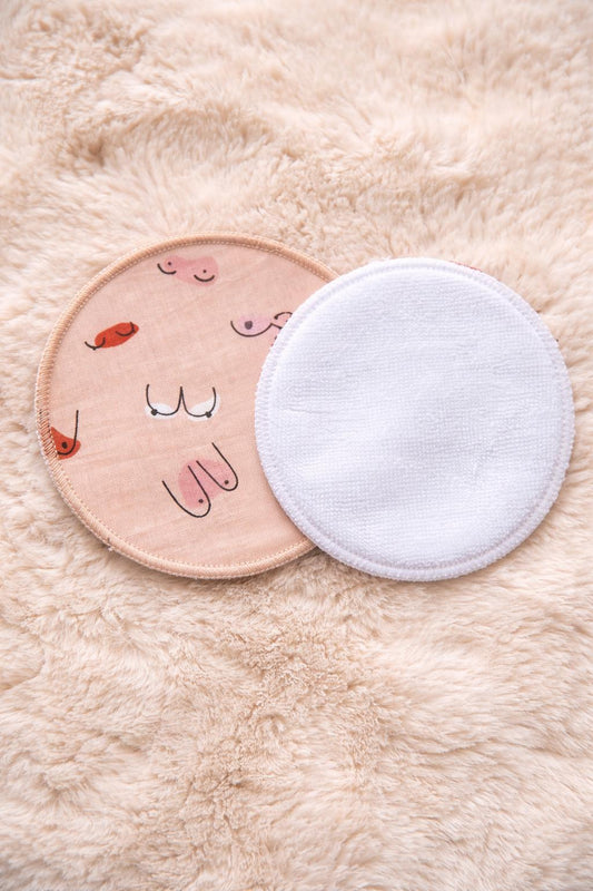 Coussinets d'allaitement lavables - lot de 6 coussinets Boobs