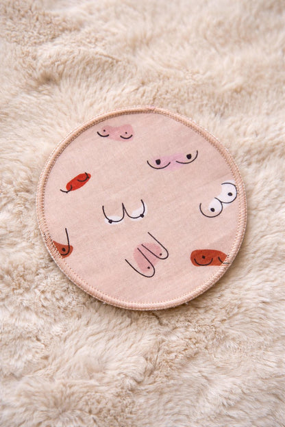 Coussinets d'allaitement lavables - lot de 6 coussinets Boobs